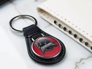 Leather Key Chain Durable Pro Max Tuning Edition